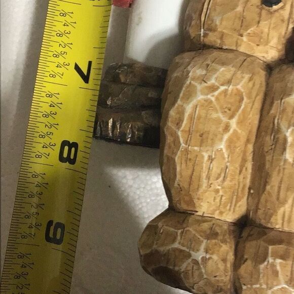 Set of three vintage, holiday, welcome, lambs snowman, angel and Santa Claus - Picture 14 of 16